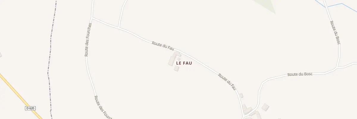 Plan du 5339 Le Fau à Moyrazès