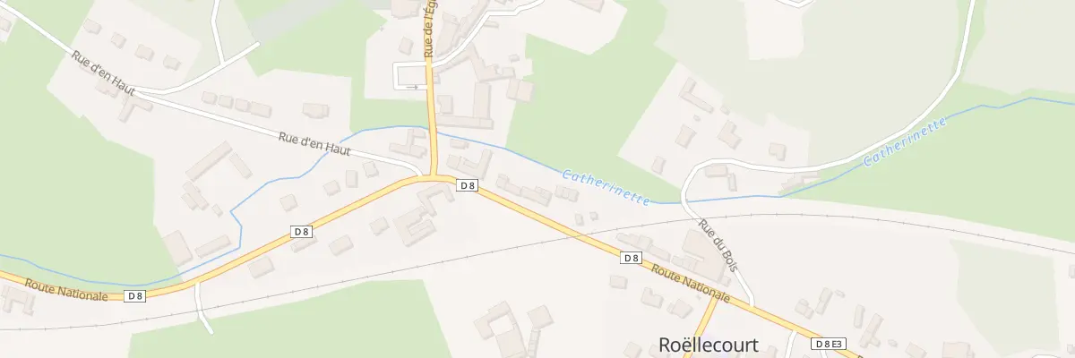 Plan du 67 Rue Nationale à Roëllecourt