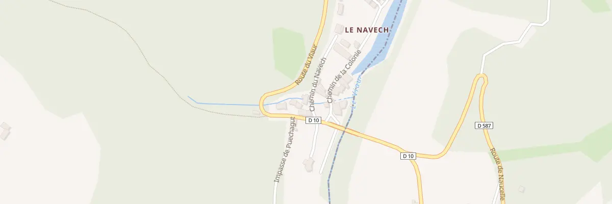 Plan du 5122 Le Navech à Camjac