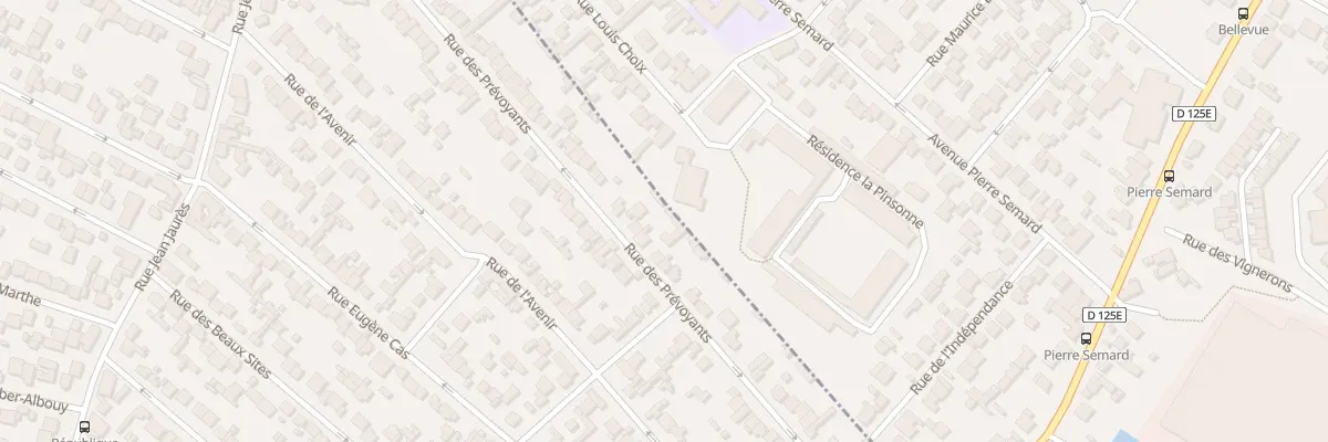 Plan du 50 Rue des Prévoyants à Stains