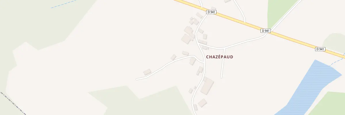 Plan du 5 Chazepaud à Saint-Bard