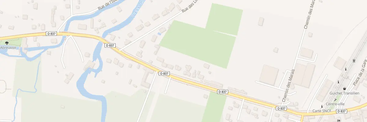 Plan du 33B Av du Gen de Gaulle à Maisse