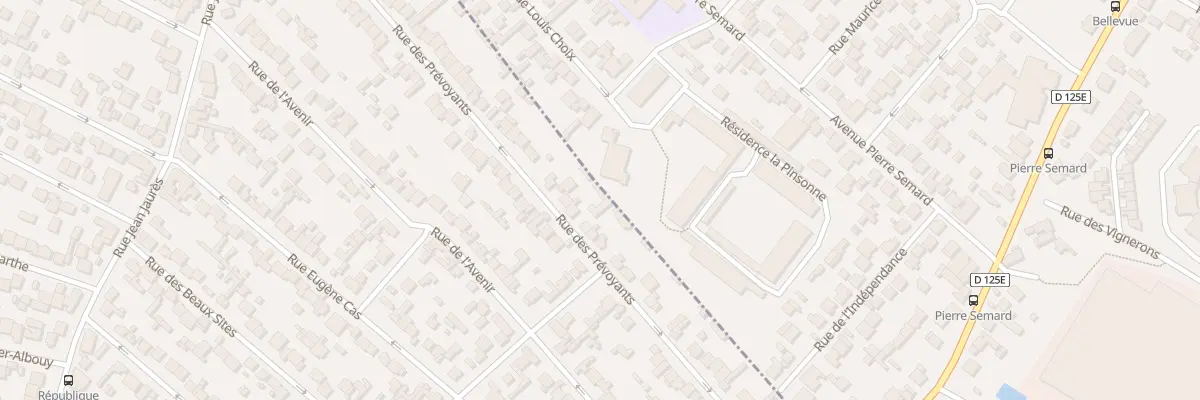 Plan du 48B Rue des Prévoyants à Stains