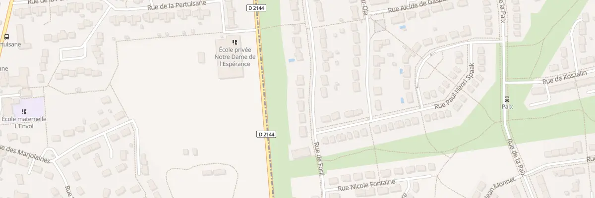Plan du 26 Rue de Forli à Bourges
