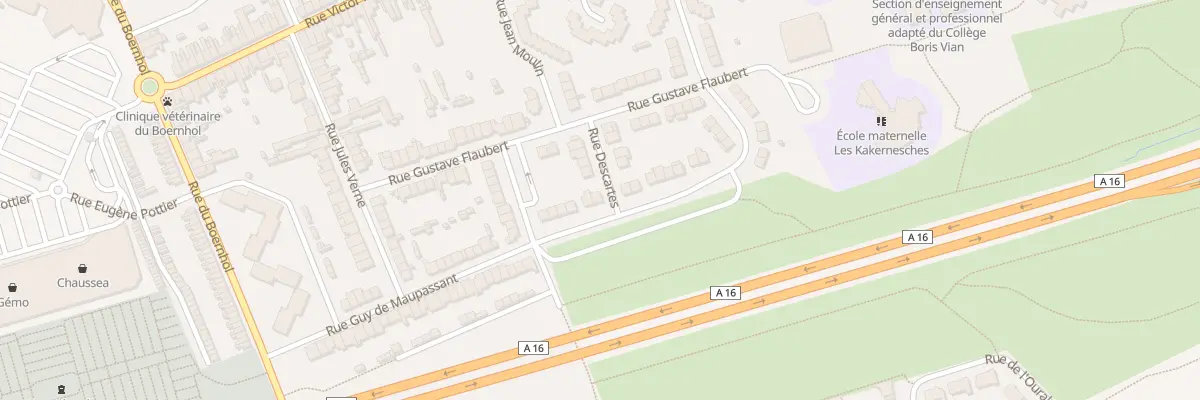Plan du 48 Rue Guy de Maupassant à Coudekerque-Branche