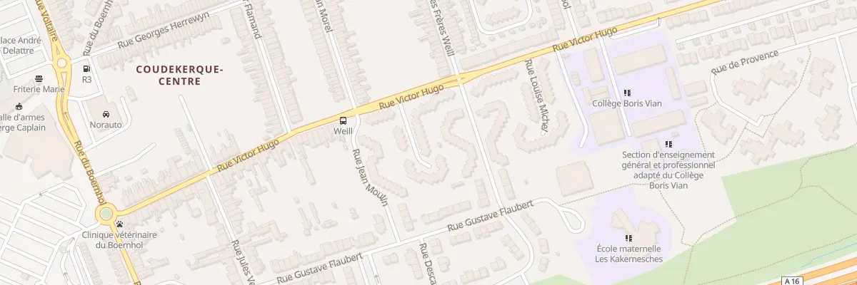 Plan du 47 Rue George Sand à Coudekerque-Branche