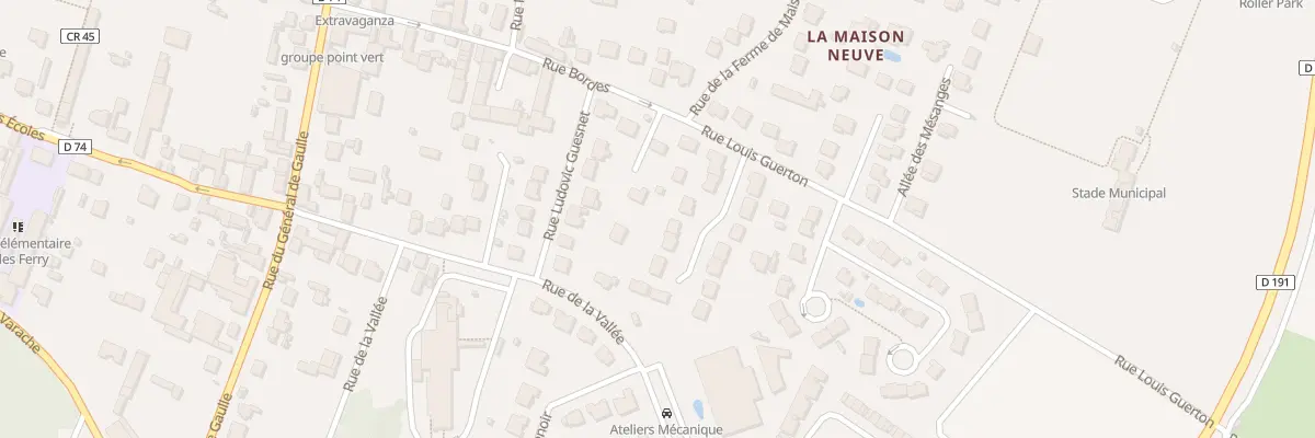 Plan du 8 Rue des Bergeronnettes à Ballancourt-sur-Essonne
