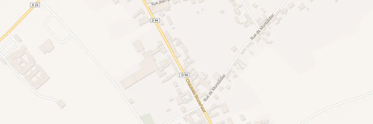 Plan du 22 Chs Brunehaut à Ansauvillers