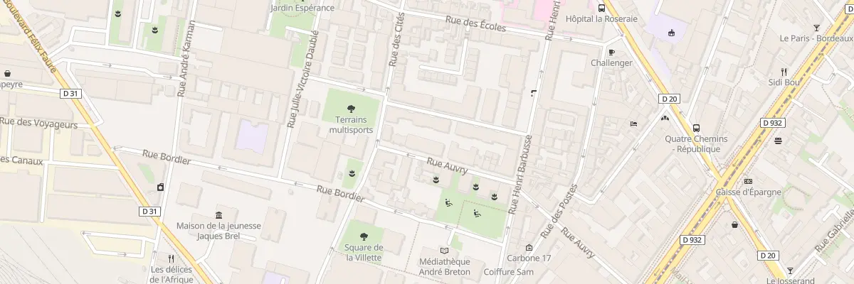 Plan du 32 Rue Jacques Salvator à Aubervilliers