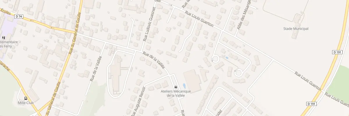 Plan du 16 Rue des Bergeronnettes à Ballancourt-sur-Essonne