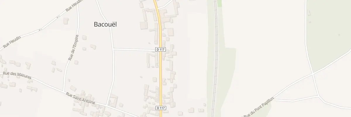 Plan du 51 Rue Yves Maréchal à Bacouël