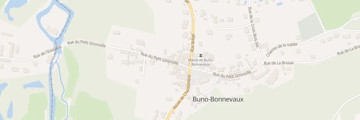 Plan du 4 Rue du Petit Gironville à Buno-Bonnevaux