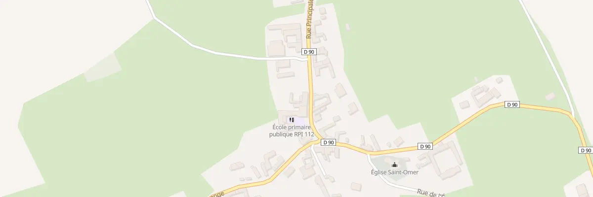 Plan du 1 Rue Principale à Bailleul-lès-Pernes
