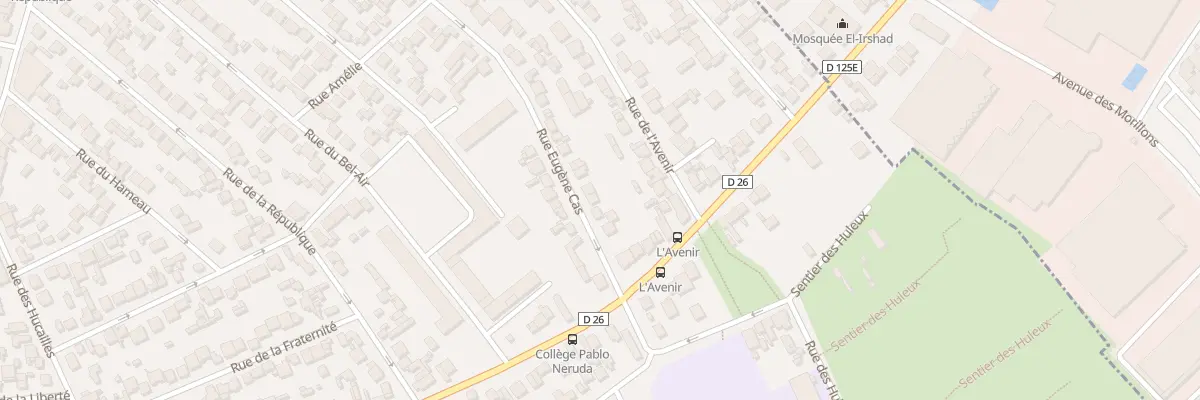 Plan du 14 Rue Eugène Cas à Stains