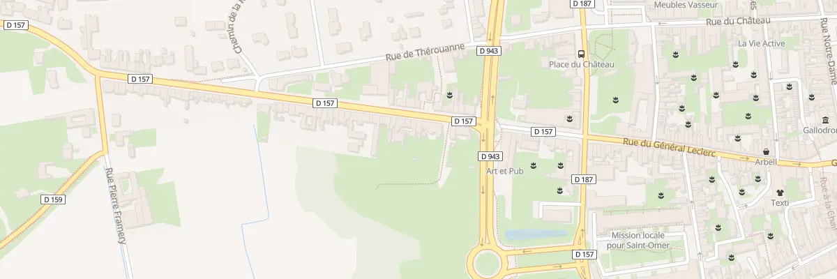 Plan du 19 Rue Alsace Lorraine à Aire-sur-la-Lys