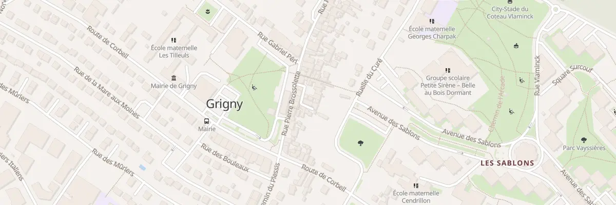 Plan du 103A Rue Pierre Brossolette à Grigny