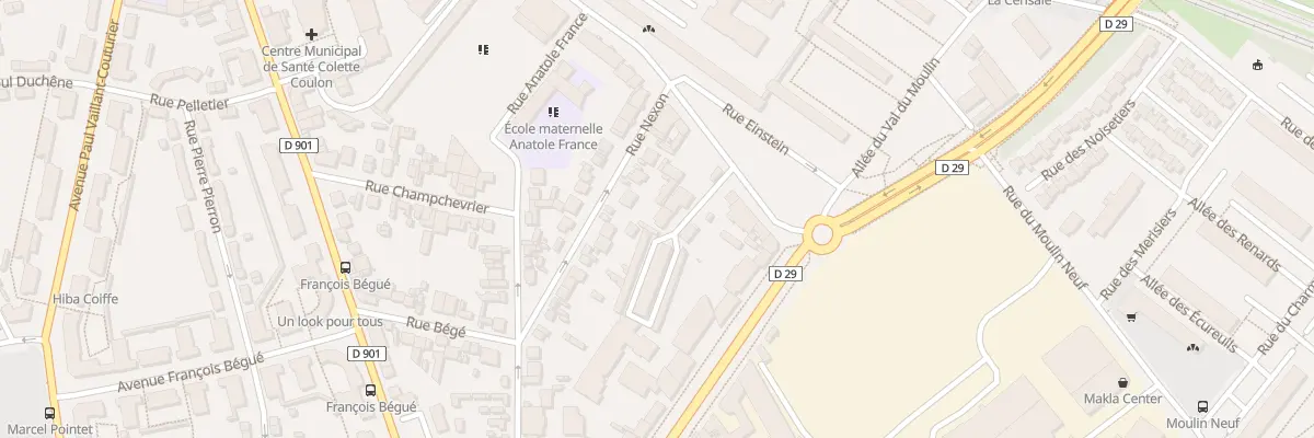 Plan du 11 Rue Nexon à Stains