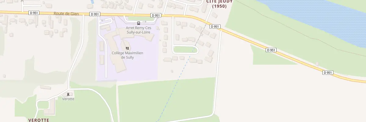 Plan du 14 Res du Chêne à Sully-sur-Loire