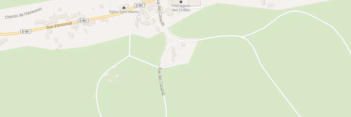 Plan du 9 Rue des Canards à Loye-sur-Arnon