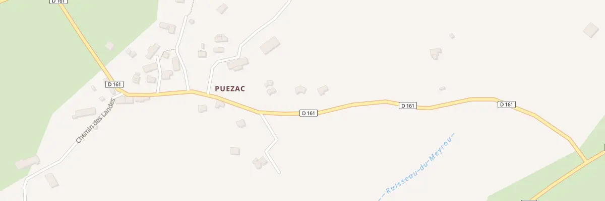 Plan du 7 Rte Departementale Puezac à Teissières-de-Cornet