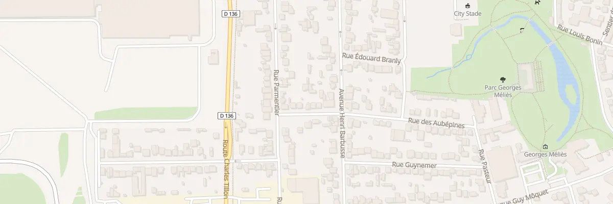 Plan du 46 Rue des Aubépines à Orly