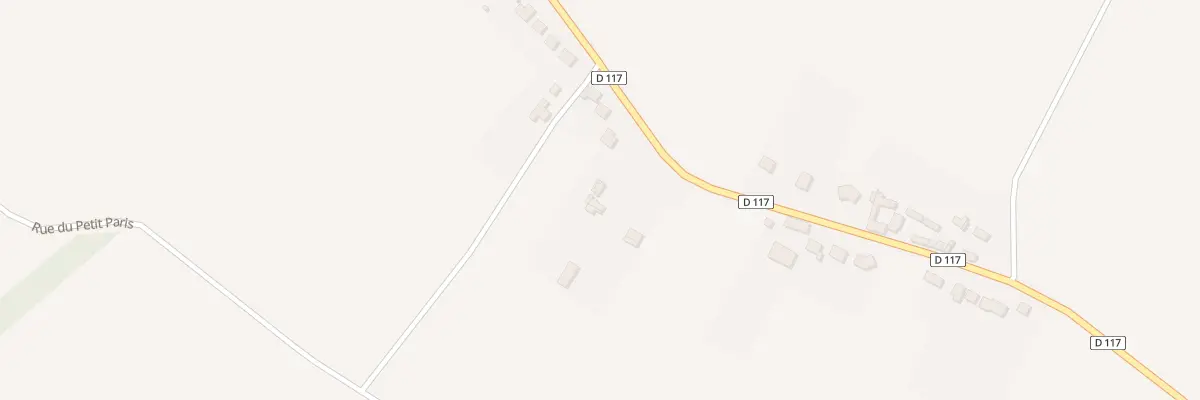 Plan du 34 Rue de la Hérelle à Chepoix