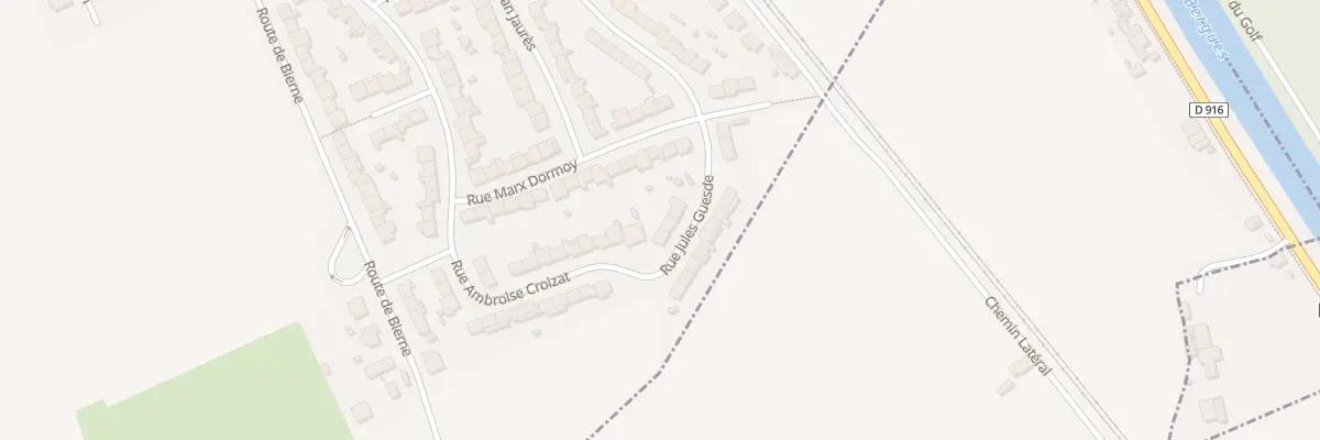 Plan du 24 Rue Jules Guesde à Cappelle-la-Grande