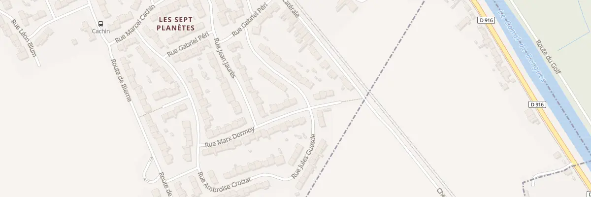 Plan du 19 Rue Marx Dormoy à Cappelle-la-Grande