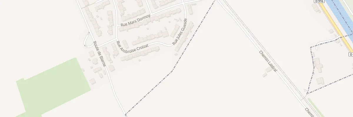 Plan du 75 Rue Jules Guesde à Cappelle-la-Grande
