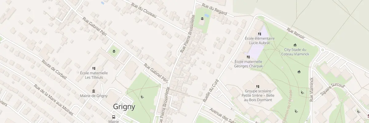 Plan du 71 Rue Pierre Brossolette à Grigny