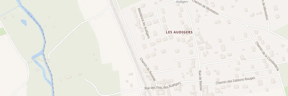 Plan du 8 Res Les Audigers à Boutigny-sur-Essonne
