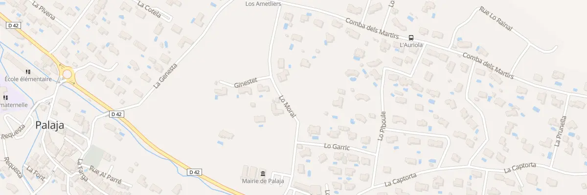Plan du 14 Rue Lo Môral à Palaja