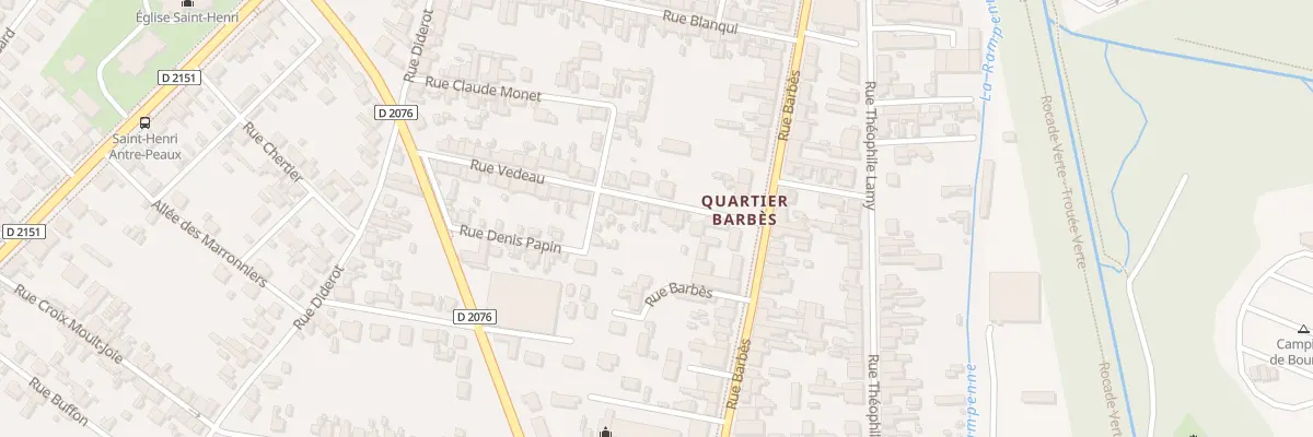 Plan du 9 Rue Védeau à Bourges