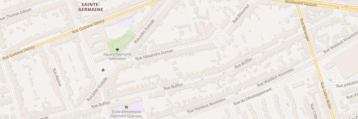 Plan du 52 Rue Alexandre Dumas à Coudekerque-Branche