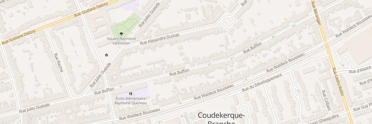 Plan du 81 Rue Buffon à Coudekerque-Branche