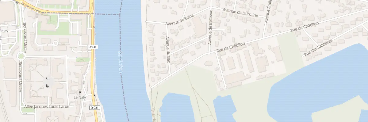 Plan du 7 Rue de Châtillon à Draveil