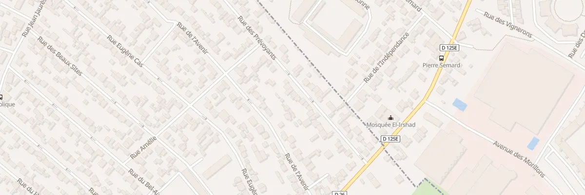 Plan du 27 Rue des Prévoyants à Stains