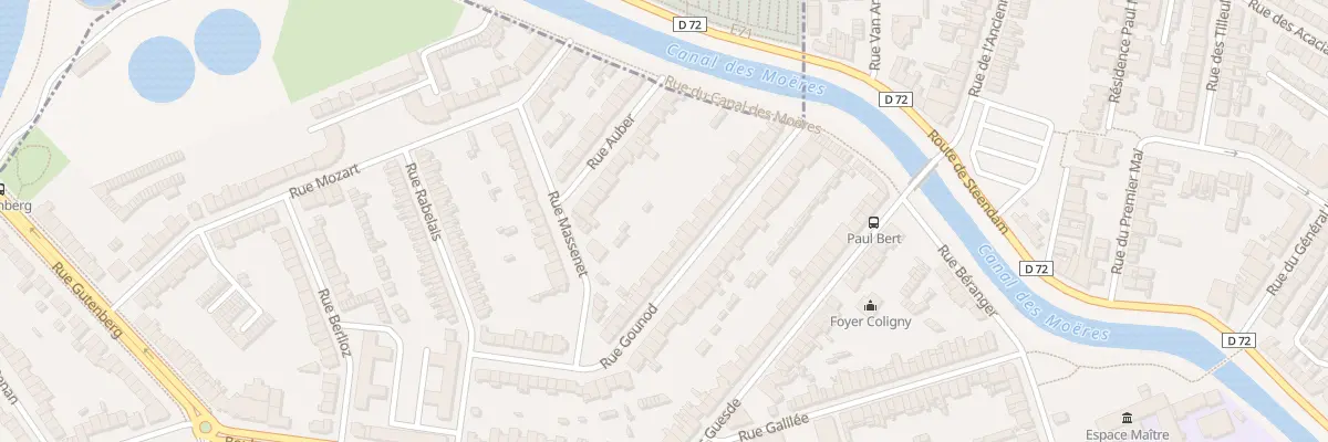 Plan du 42 Rue Gounod à Coudekerque-Branche