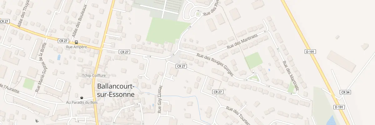 Plan du 6 Rue des Rouges Gorges à Ballancourt-sur-Essonne