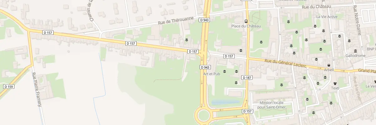 Plan du 15 Rue Alsace Lorraine à Aire-sur-la-Lys