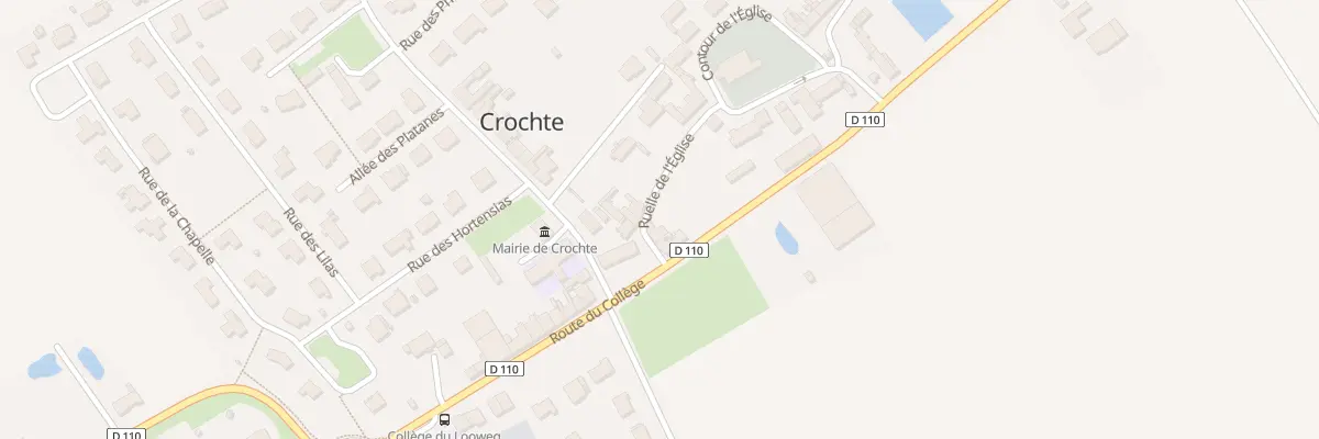 Plan du 3 Rle de l’Eglise à Crochte