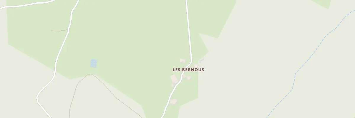 Plan du 42 Hameau des Bernous à Sougraigne