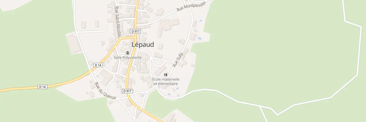 Plan du 10 Rue Sully à Lépaud