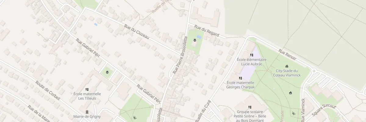 Plan du 51 Rue Pierre Brossolette à Grigny