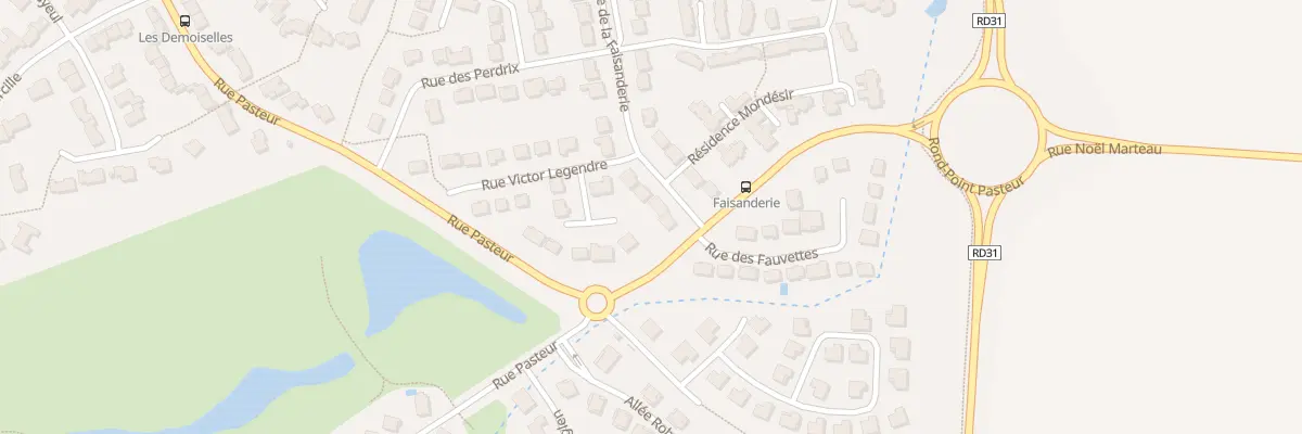 Plan du 5 Rue de la Faisanderie à Bondoufle
