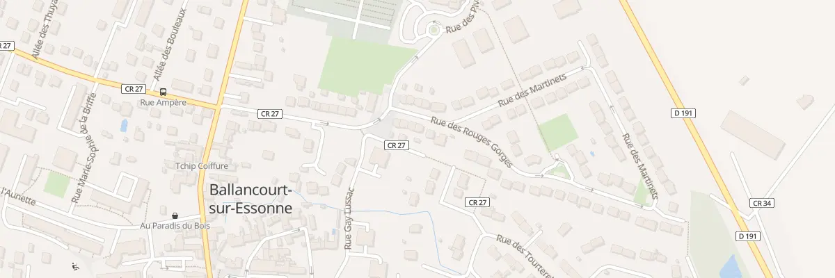 Plan du 8 Rue des Rouges Gorges à Ballancourt-sur-Essonne