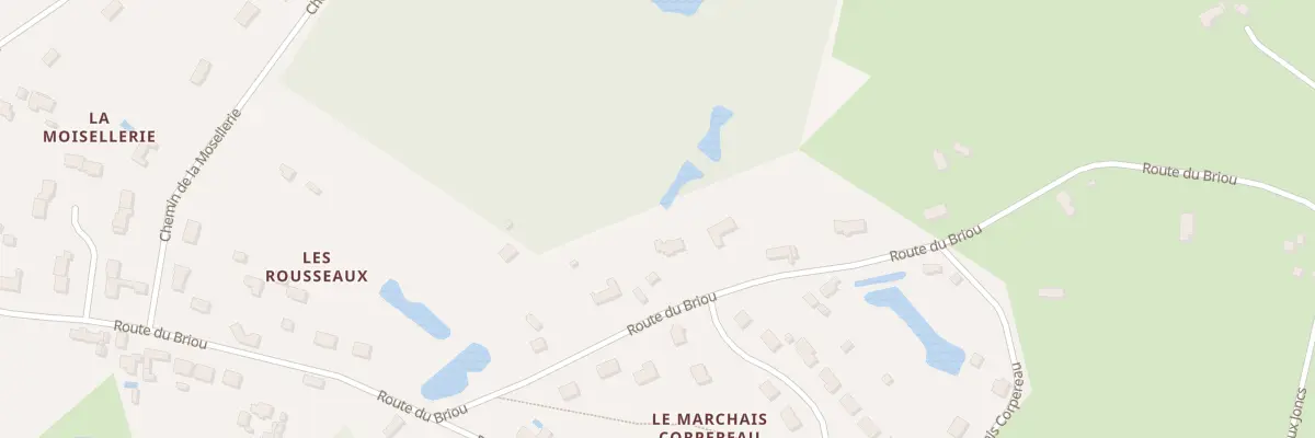 Plan du 69 Rte du Briou à Bouzy-la-Forêt