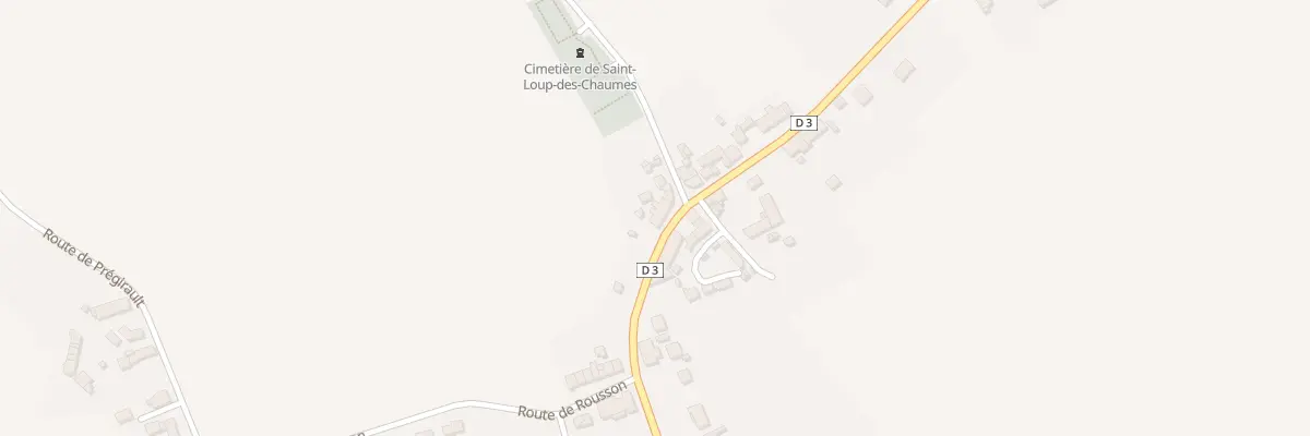 Plan du 7 Rte de Coudron à Saint-Loup-des-Chaumes