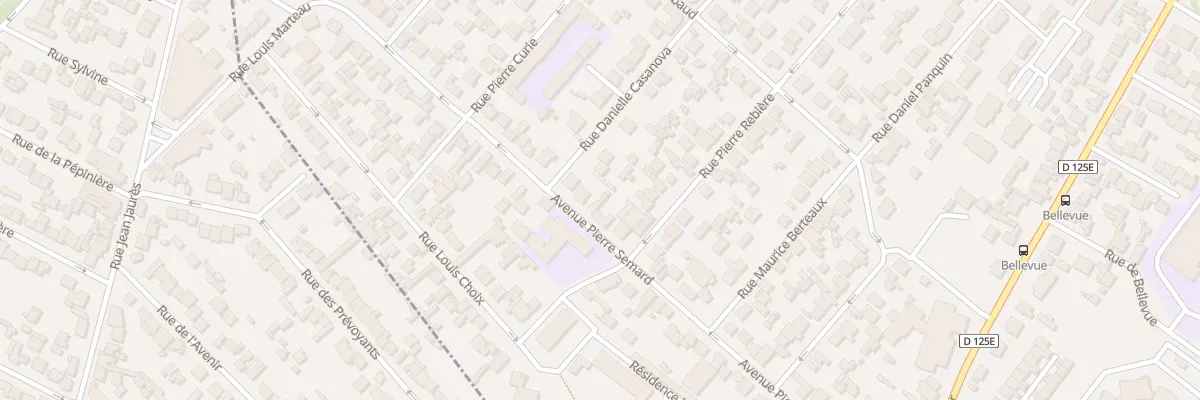 Plan du 34B Av Pierre Sémard à Garges-lès-Gonesse