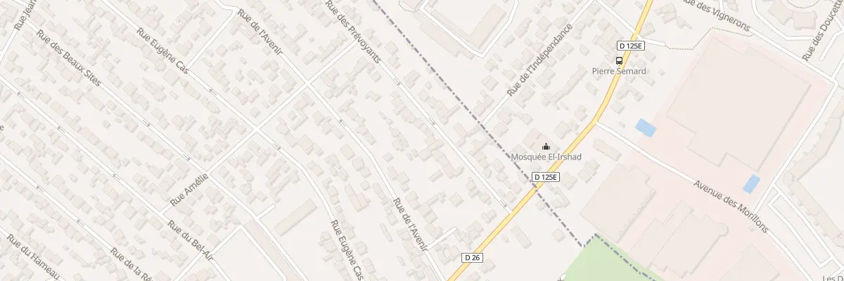 Plan du 19 Rue des Prévoyants à Stains